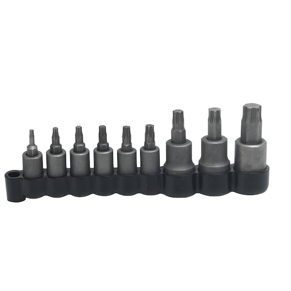 Combination drive torx bit socket set 9PC, 4752T